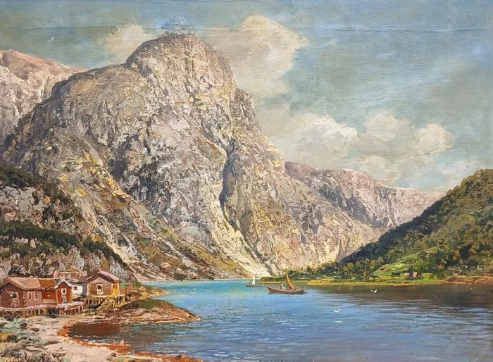 Johann Holmstedt (1851 - 1929) - Fjorden