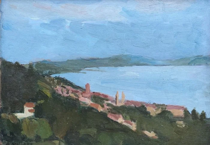 Alberto Vitali (1898 - 1974) - Laghetto di montagna
