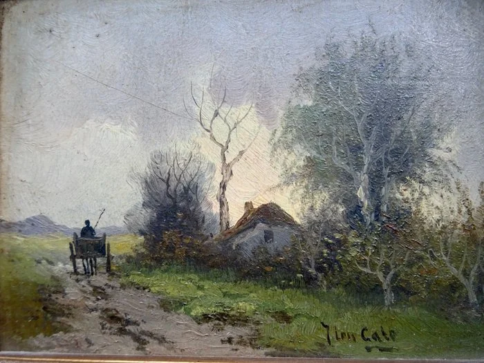 Henk Jan Ten Cate (1867 - 1955) - boeren landschap
