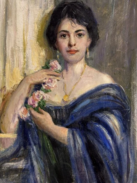 Italian school (XX) - Ritratto di donna