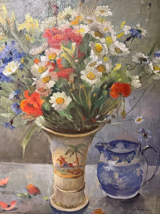 Hélène de Miszewska (1876 - 1969) - De Zomertuin in de Exotische Vaas