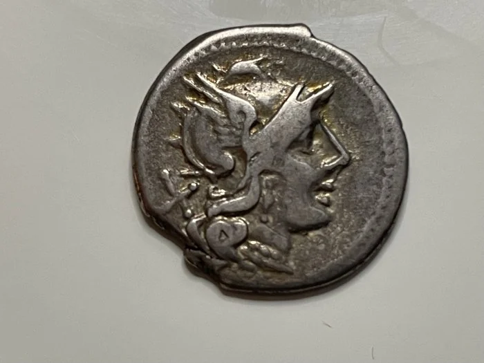 Roman Republic. Anonymous. Denarius after 211 BC