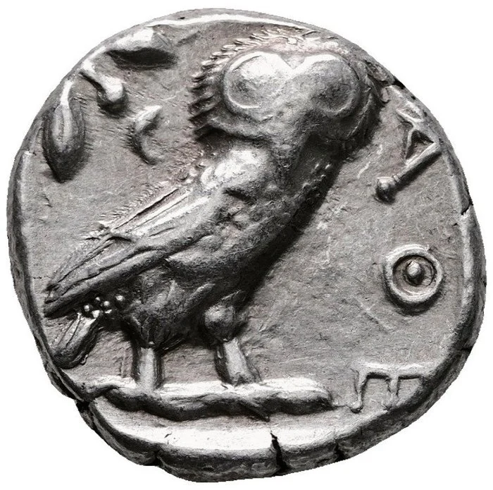 Attica, Athens Tetradrachm 454 - 404 BC - Athena