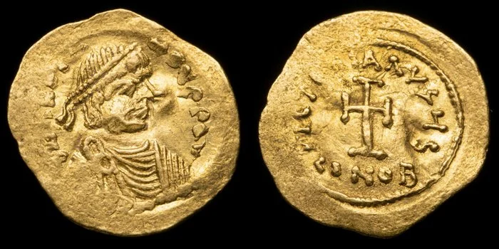 Byzantine Empire. Constantine IV Pogonatus (AD 668 - 685). Tremissis VICTORIA AVςЧS, Constantinople ()