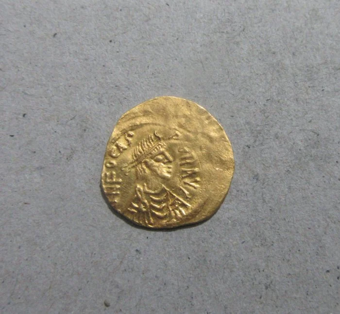 Byzantine Empire. Phocas (AD 602 - 610). Tremissis Constantinople ()