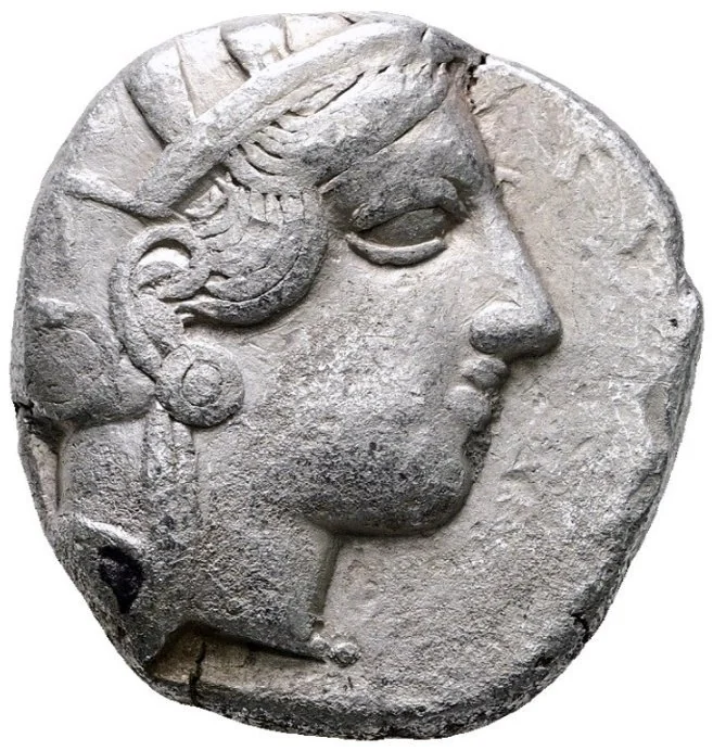 Attica, Athens Tetradrachm 454 - 404 BC