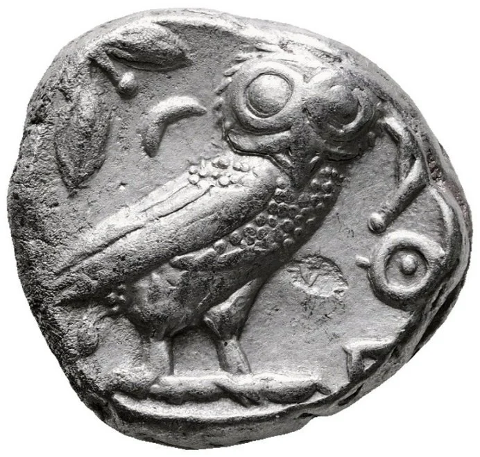 Attica, Athens Tetradrachm 454 - 404 BC - Athena