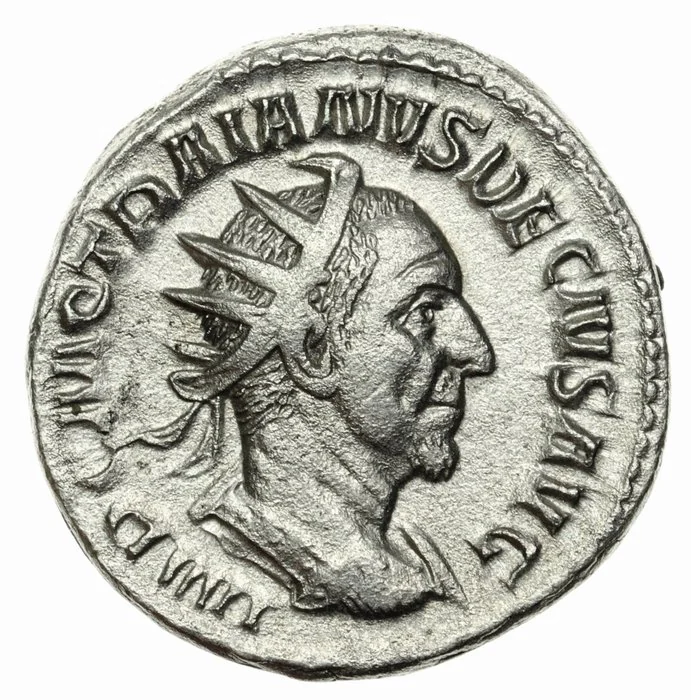 Roman Empire. Trajan Decius (AD 249 - 251). Antoninianus (Victory). Rome mint 249 - 251 AD. ()