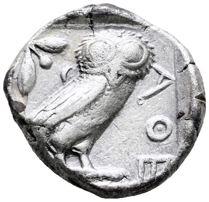 Attica, Athens Tetradrachm 454 - 404 BC