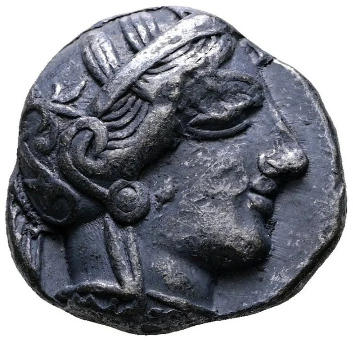 Attica, Athens Tetradrachm 454 - 404 BC - Athena