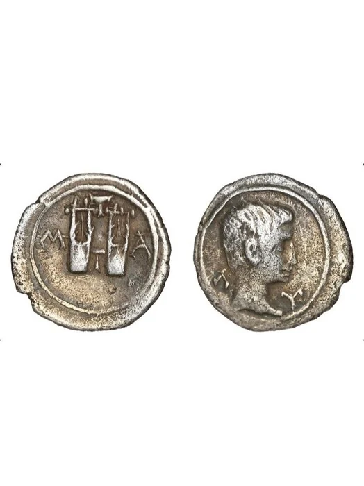 Roman Empire (Provincial). Augustus (27 BC - AD 14). Drachm Masicytus, Lycia