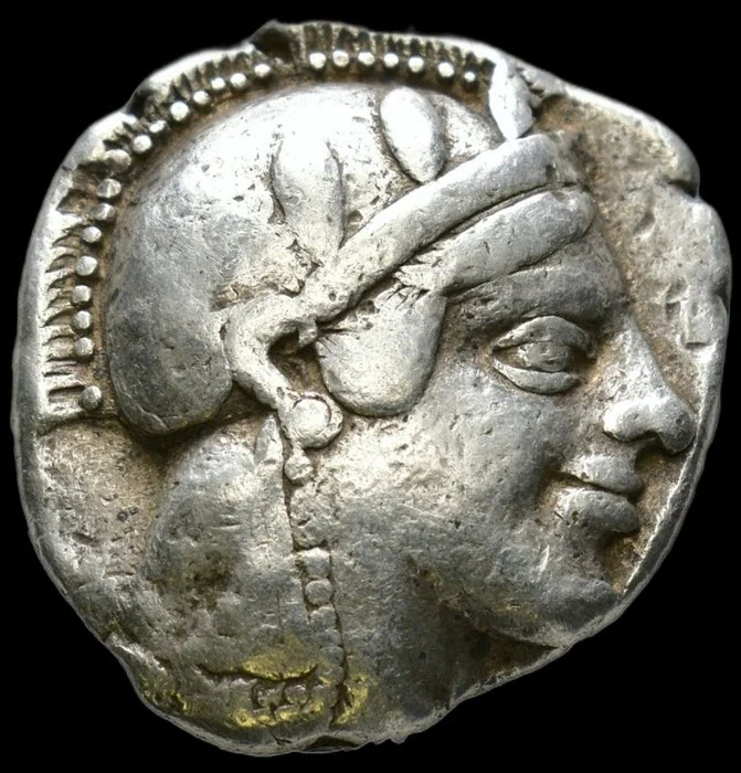 Attica, Athens Tetradrachm 420 - 404 BC ()