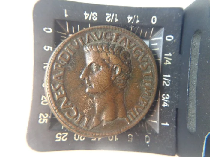 Europe. Tiberius. Cast "Sestertius" Later cast after Giovanni da Cavino (1500 - 1570) ()
