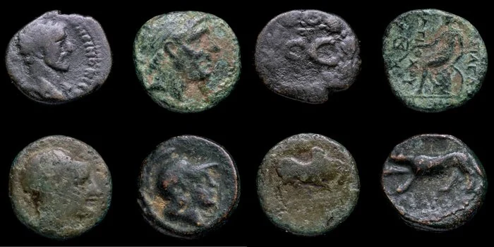 Antiquity Lot of 4 coins, including Seleucid, Ancient Greece and Roman Provincial ()