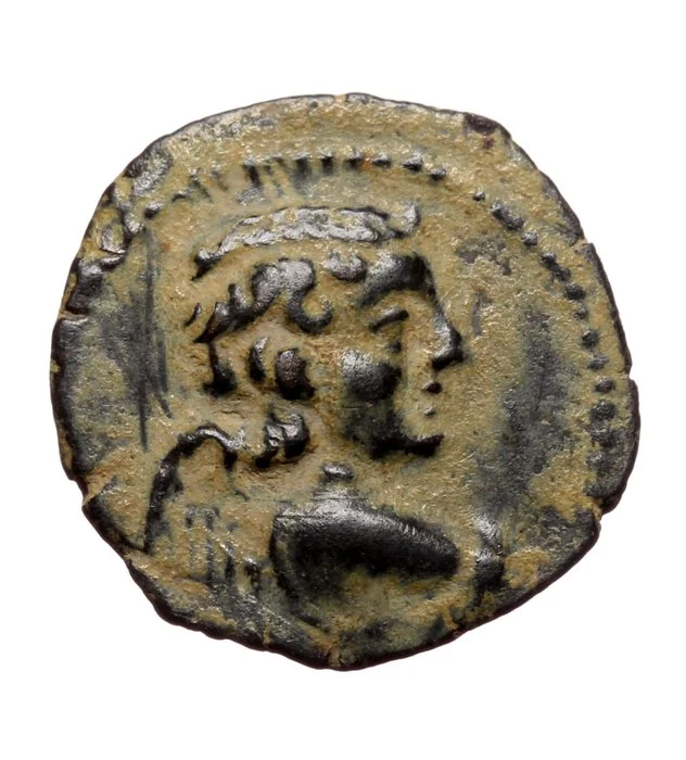 Seleucid Kingdom. Antiochus IX Philopator (Cyzicenus) (114/3 - 95 BC). Bust of Eros + Nike
