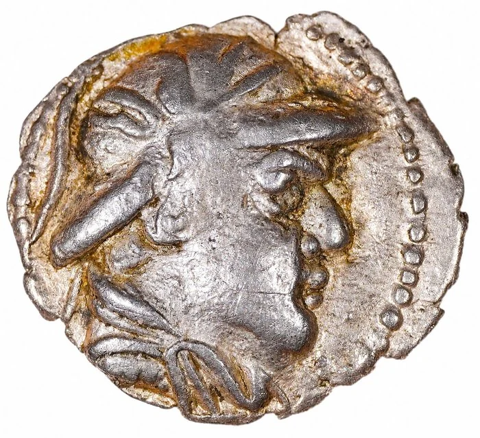 . Greco - Bactrian Kingdom Eucratides I. AR Obol – ca. 171 – 145 BC ()