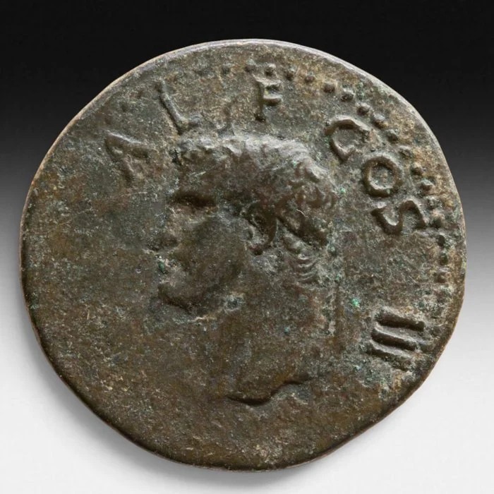 Roman Empire. AGRIPPA (Died 12 BC). As. Rome. Struck under Caligula (37 - 41). As