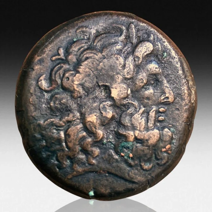 PTOLEMAIC KINGS of EGYPT. Ptolemy III Euergetes (246 - 222 BC). Triobol ()