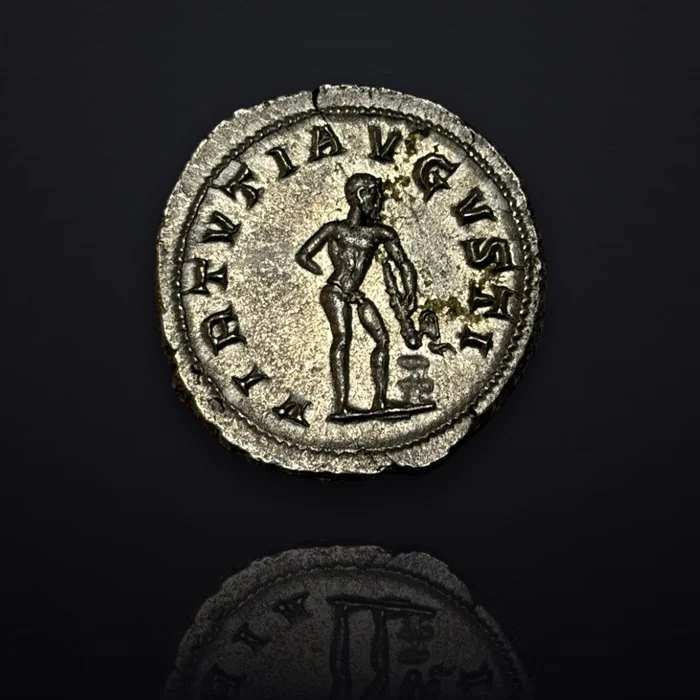 Roman Empire. Gordian III (AD 238 - 244). + Volusianus (AD 251 - 253) Lot 2 Antoniniani ()