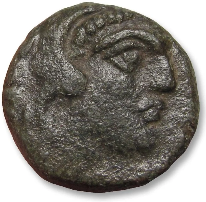Islands off Epirus, Corcyra AE 17 circa 229 - 48 B.C. - struck under magistrate MENODΩPOΣ (?) - ()