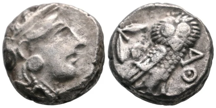 Attica, Athens Tetradrachm ca. 353 - 294 BC