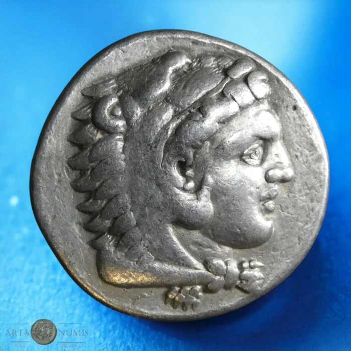 Kings of Macedonia. temp. Alexander III – Philip III. Circa 324/3 - 320 BC. Tetradrachm Arados mint. Struck under Menes or Laomedon