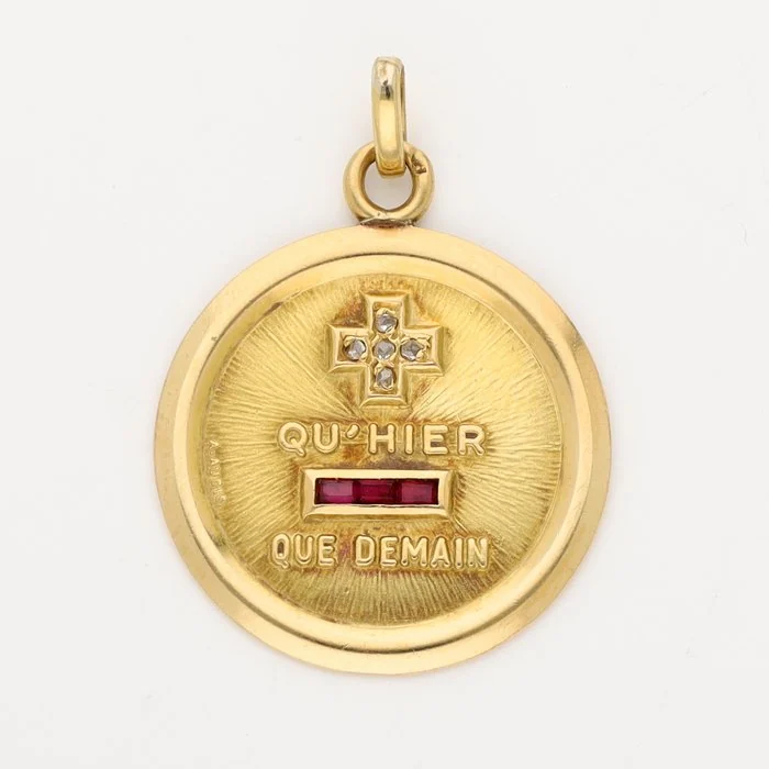 Pendant - 18 kt. Yellow gold
