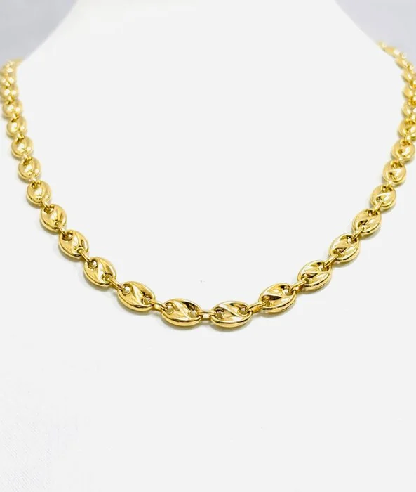 Necklace - 18 kt. Yellow gold - Made in Italy