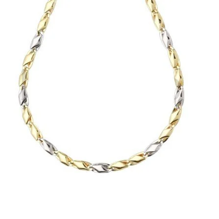 Necklace - 18 kt. Yellow gold, White gold - Necklace 18k 60cm 23.8g