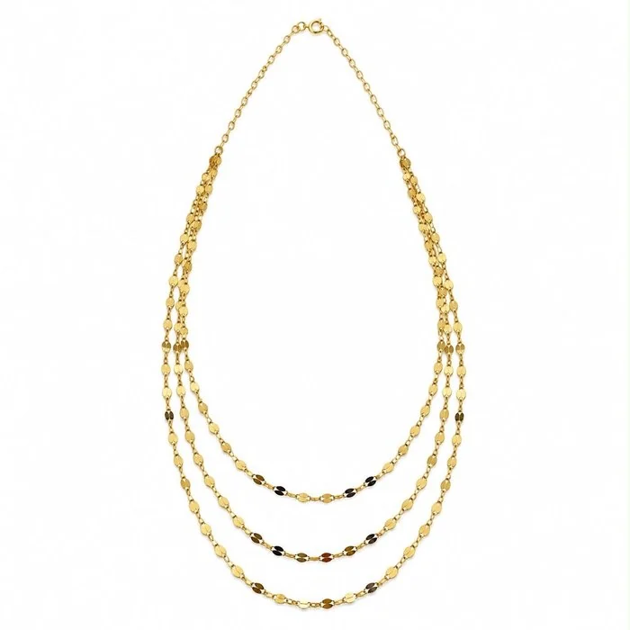 Choker necklace - 18 kt. Yellow gold
