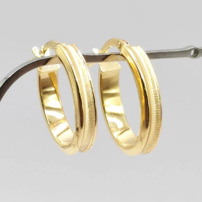 Earrings - 18 kt. Yellow gold