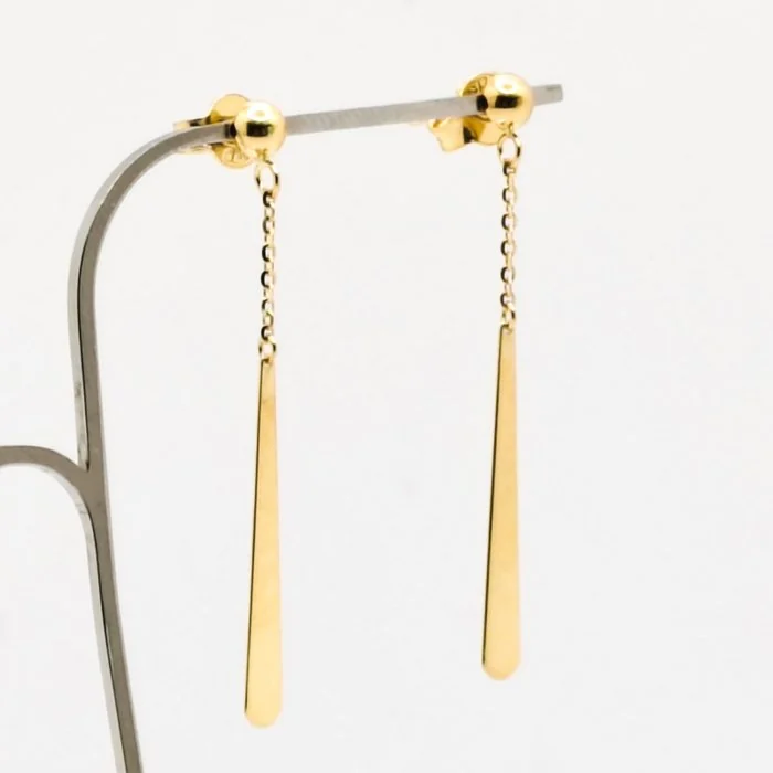 Earrings - 18 kt. Yellow gold