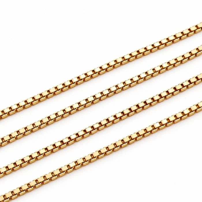 Necklace - 18 kt. Yellow gold - Made in Italy - Handmade