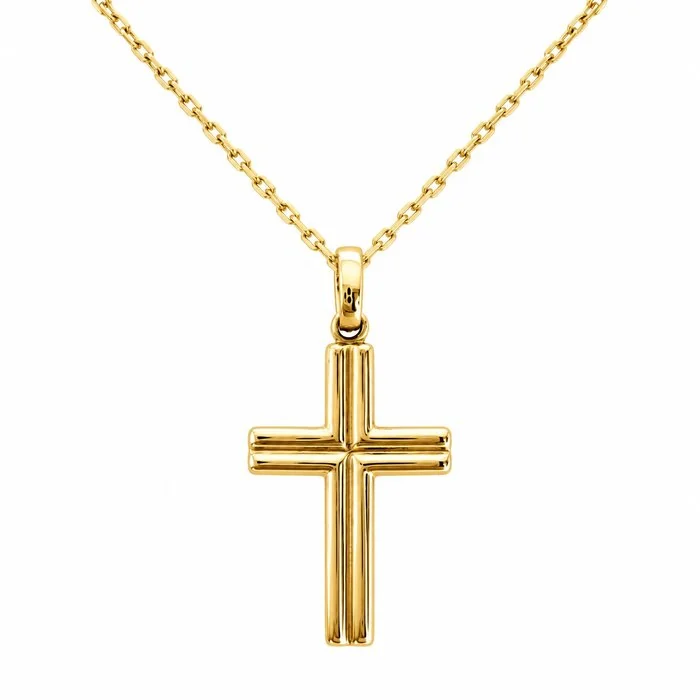 Necklace - 14 kt. Yellow gold - Cross