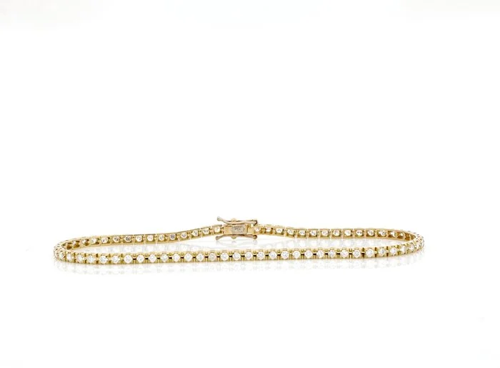 Bracelet - 18 kt. Yellow gold - 2.52ct. tw. Diamond (Natural)