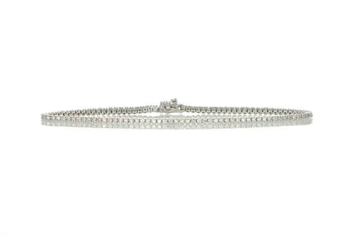 Bracelet - 18 kt. White gold - 1.56ct. tw. Diamond (Natural)