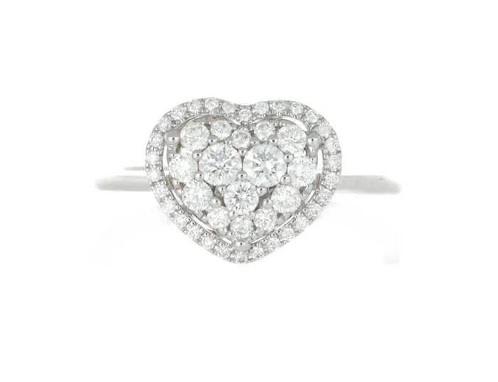 Giorgio Visconti - Ring - 18 kt. White gold - 1.20ct. tw. Diamond (Natural)