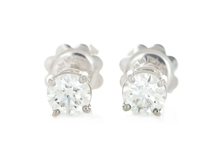 Mirco Visconti - Earrings - 18 kt. White gold - 0.94ct. tw. Diamond (Natural)