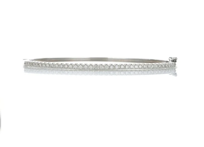 Bracelet - 18 kt. White gold - 0.74ct. tw. Diamond (Natural)