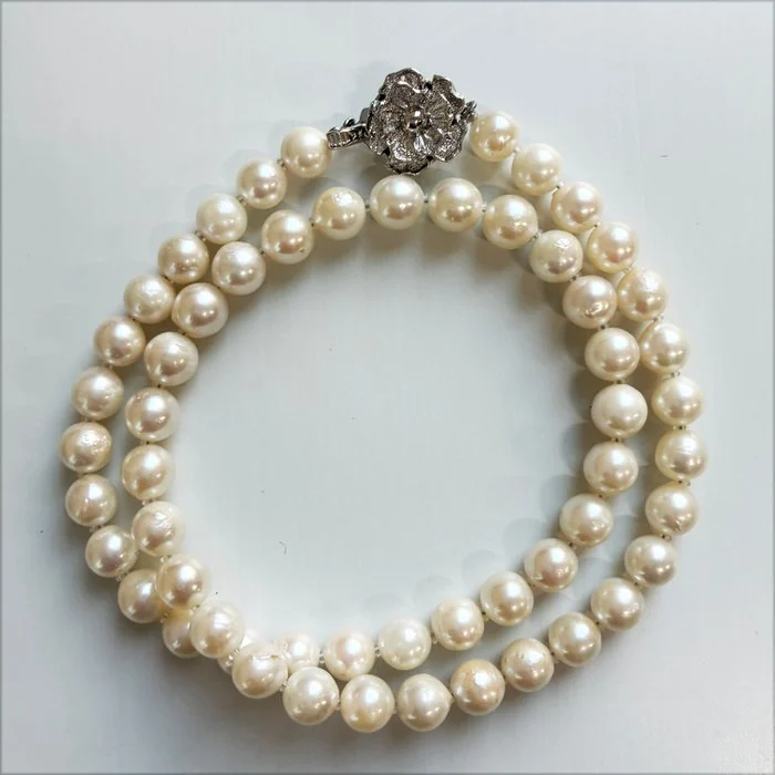 Necklace Silver Pearl - Akoya｜7.0 - 7.5mm