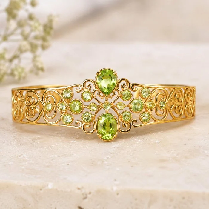 Bracelet Silver - Peridot - Certified