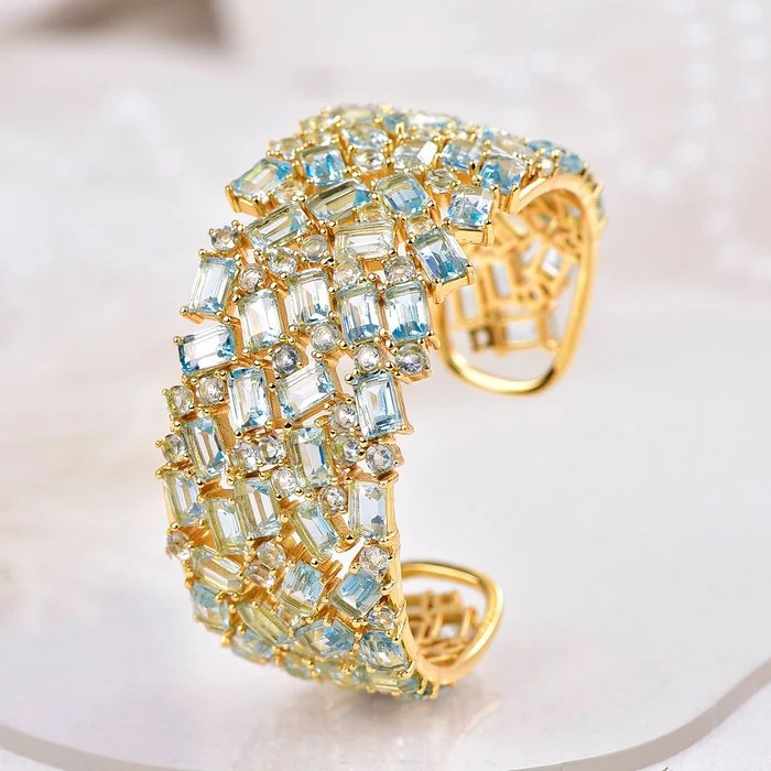 Bracelet Silver - Topaz - Certified