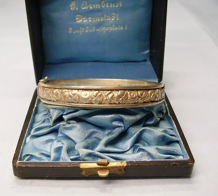 Bracelet Silver - antique bracelet from around 1900