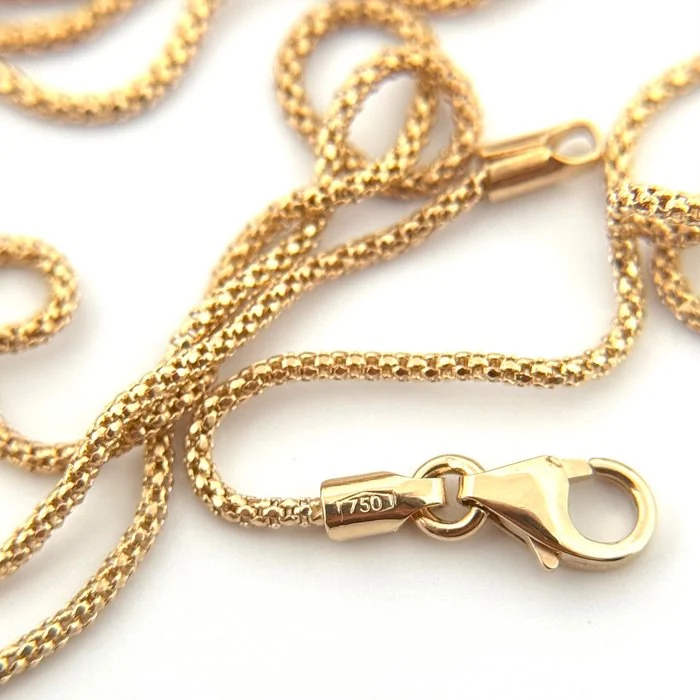 Necklace - 18 kt. Yellow gold - Made in Italy