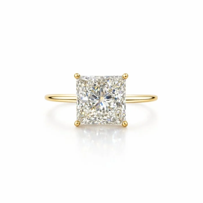 Ring - 14 kt. Yellow gold - 2.02ct. tw. Diamond (Lab - grown)
