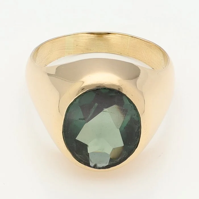 Ring - 18 kt. Yellow gold - Spinel