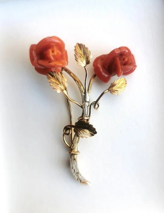 Jewellery pin - 12 kt. Rose gold