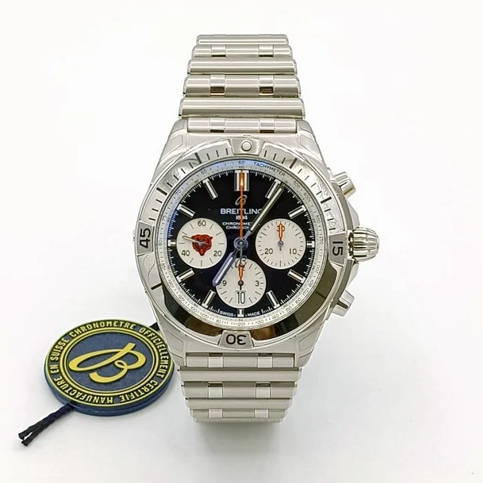 Breitling - Chronomat B01 - Special Edition Chigaco Bears - AB01342B1C5A1 - Men - 2026