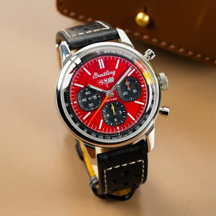 Breitling - Top Time - B01 Chevrolet Corvette Red Dial Chronograph - AB01761A1K1X1 - Men - 2020+