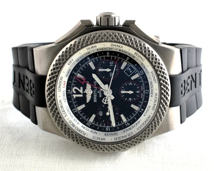Breitling - Bentley GMT Light Body B04 S - Column Wheel Chronograph Certified C.O.S.C. - Titanium - Ref. No: EB0433 - Men - 2010 - 2020